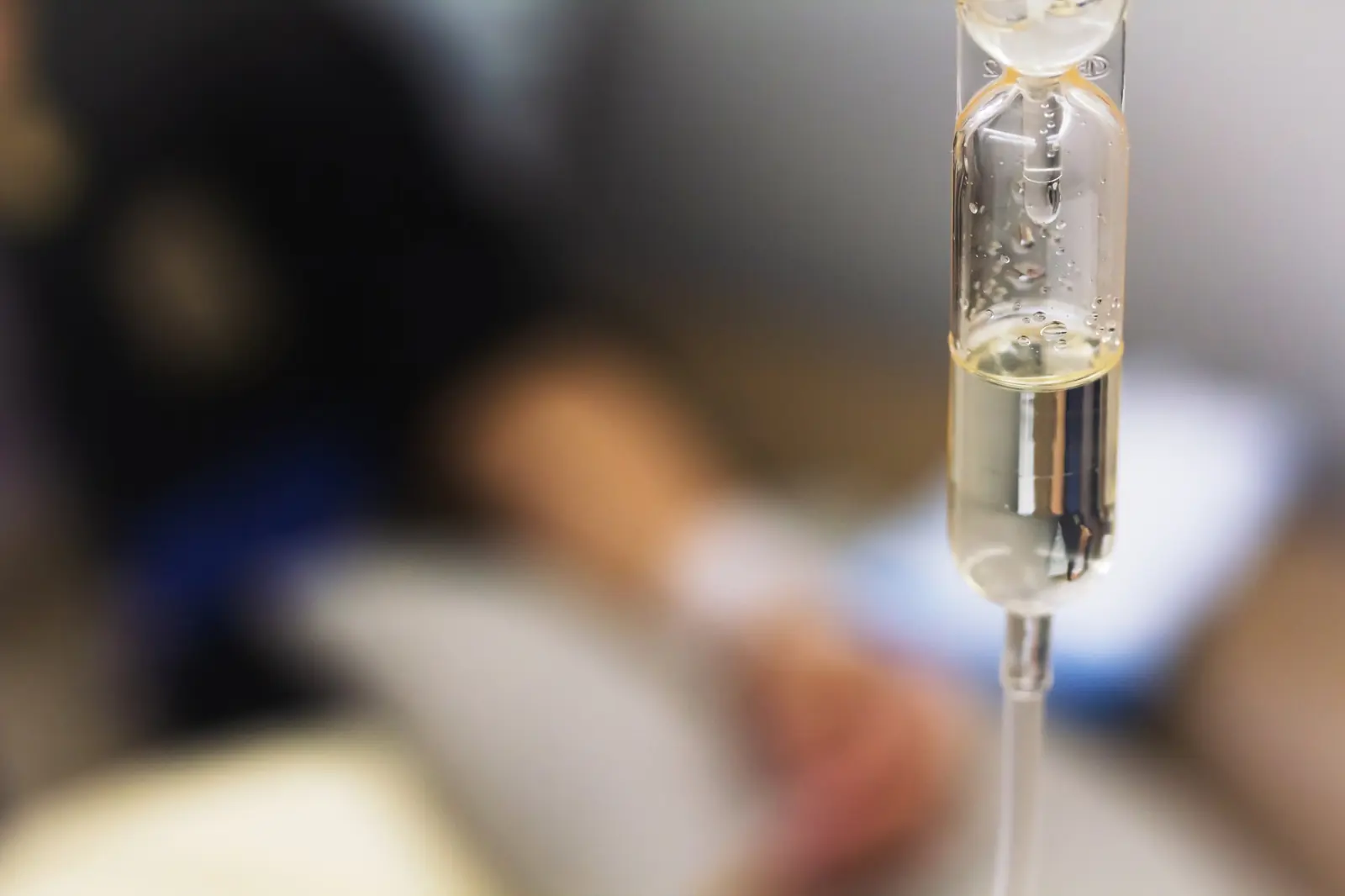 IV infusion drip used for home IV therapy